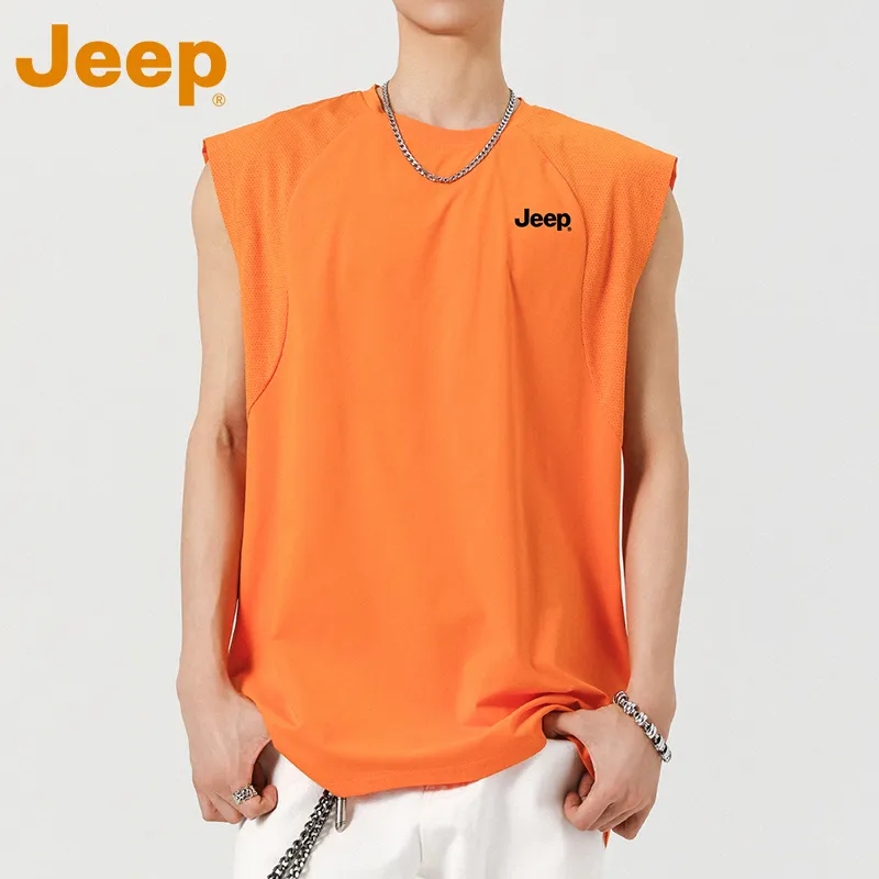 Jeep Fashion Sports Collection Tank Top Men's-24