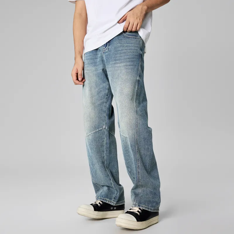 Jeep Theme Series Jeans Unisex Vintage Blue-5