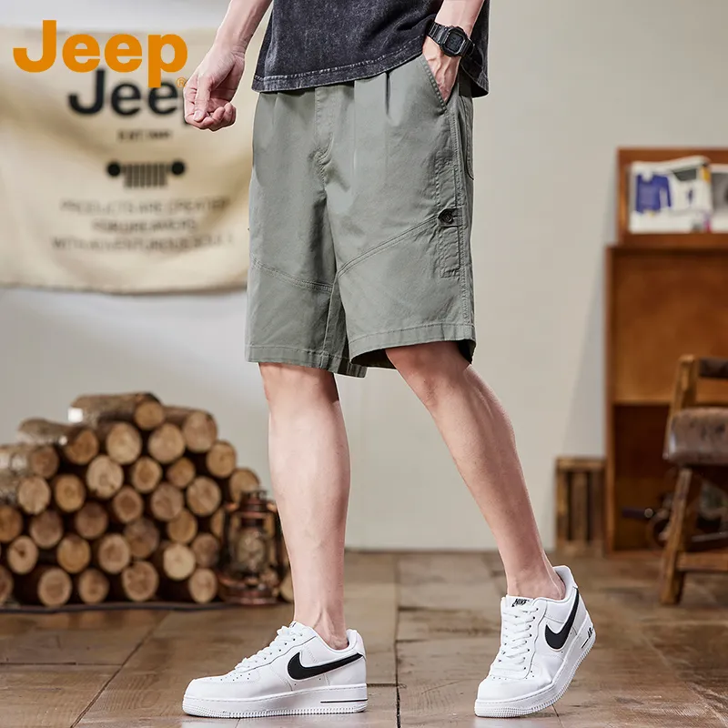Jeep Outdoor Casual Shorts Men's-3