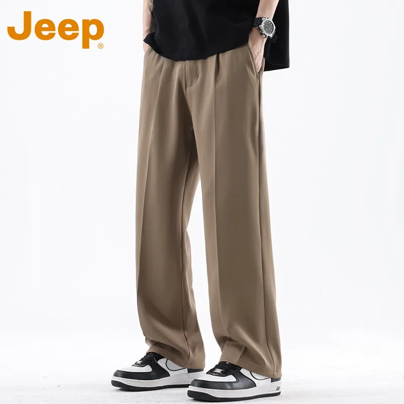 Jeep Fashion Sports Collection Casual Pants Unisex-14