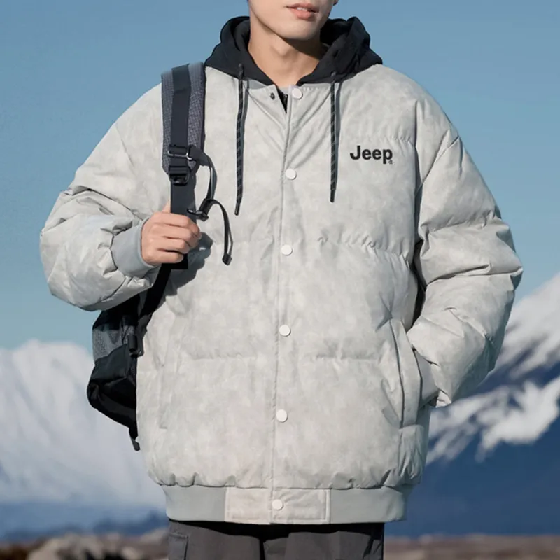Jeep Puffer Jackets Unisex-6
