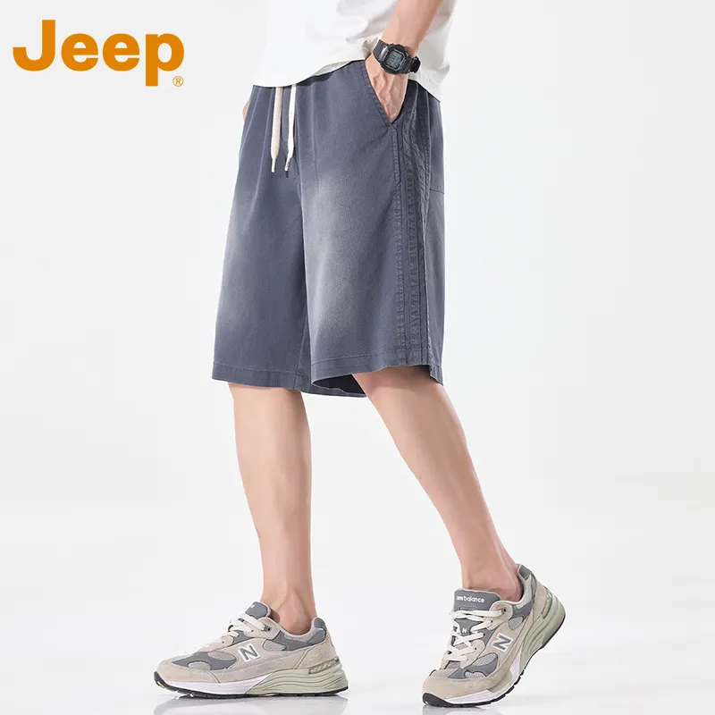Jeep Fashion Sports Collection Casual Shorts Men's-17