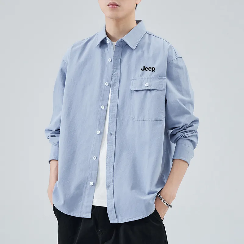 Jeep Outdoor Casual Shirt Unisex-10