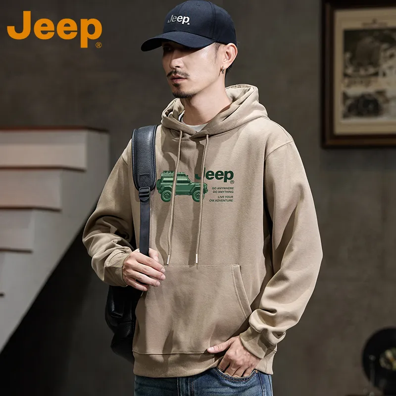 Jeep Outdoor Casual Sweatshirt Unisex-4