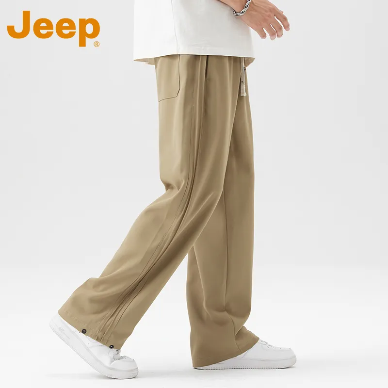 Jeep Fashion Sports Collection Casual Pants Unisex-18