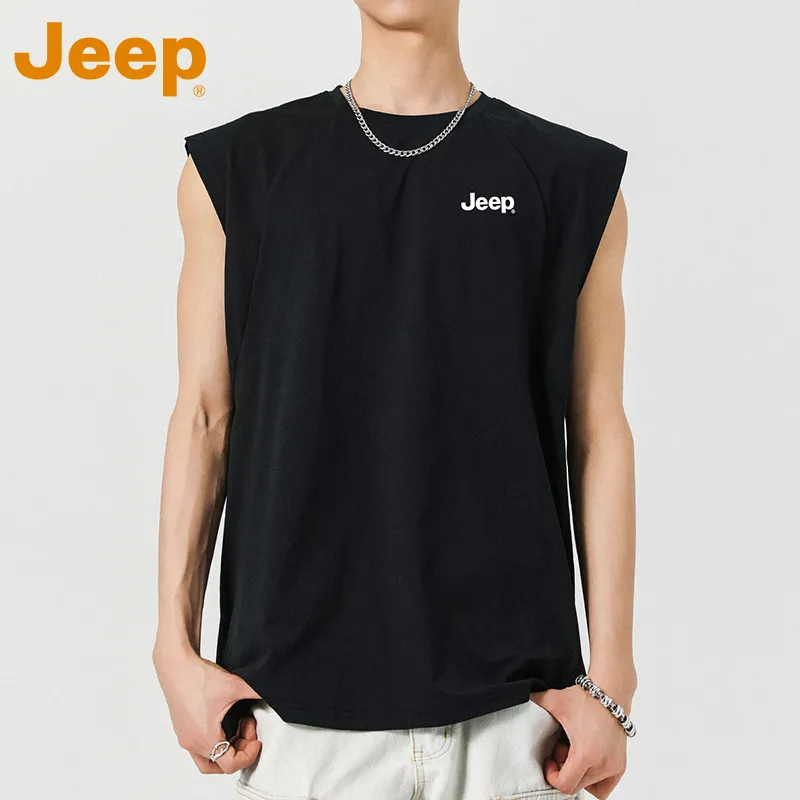 Jeep Fashion Sports Collection Tank Top Men's-6