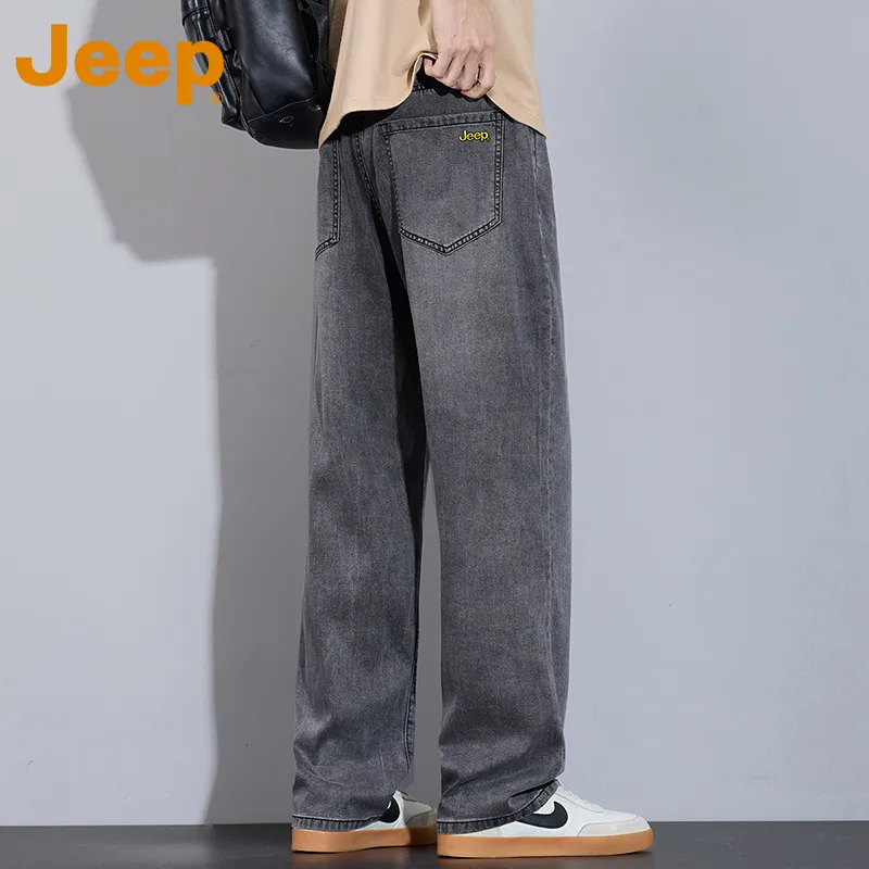 Jeep Fashion Sports Collection Jeans Men's-4