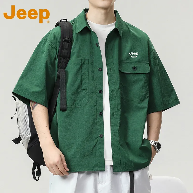 Jeep Fashion Sports Collection Shirt Unisex-6