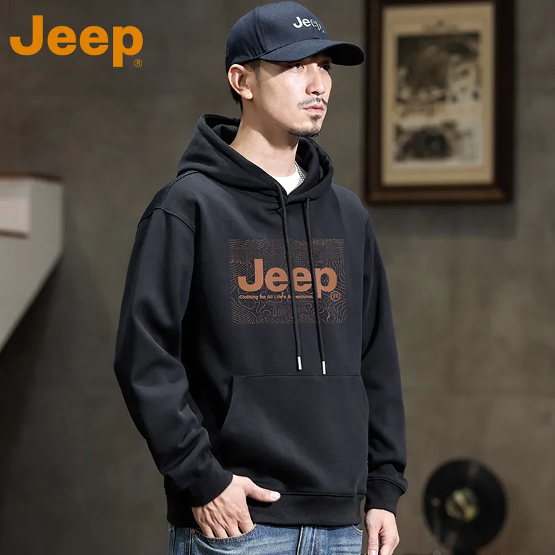 Jeep Fashion Sports Collection Sweatshirt Unisex-4