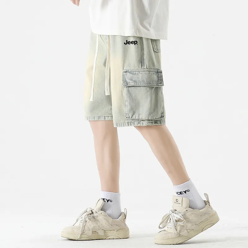 Jeep Leisure Collection Denim Shorts Unisex-5