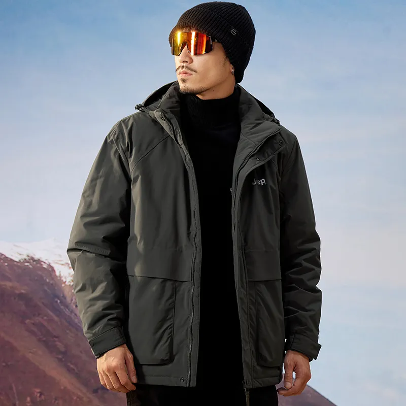 Jeep Puffer Jackets Unisex-16