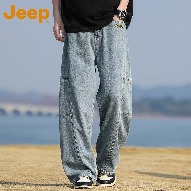 Jeep Fashion Sports Collection Jeans Unisex-10
