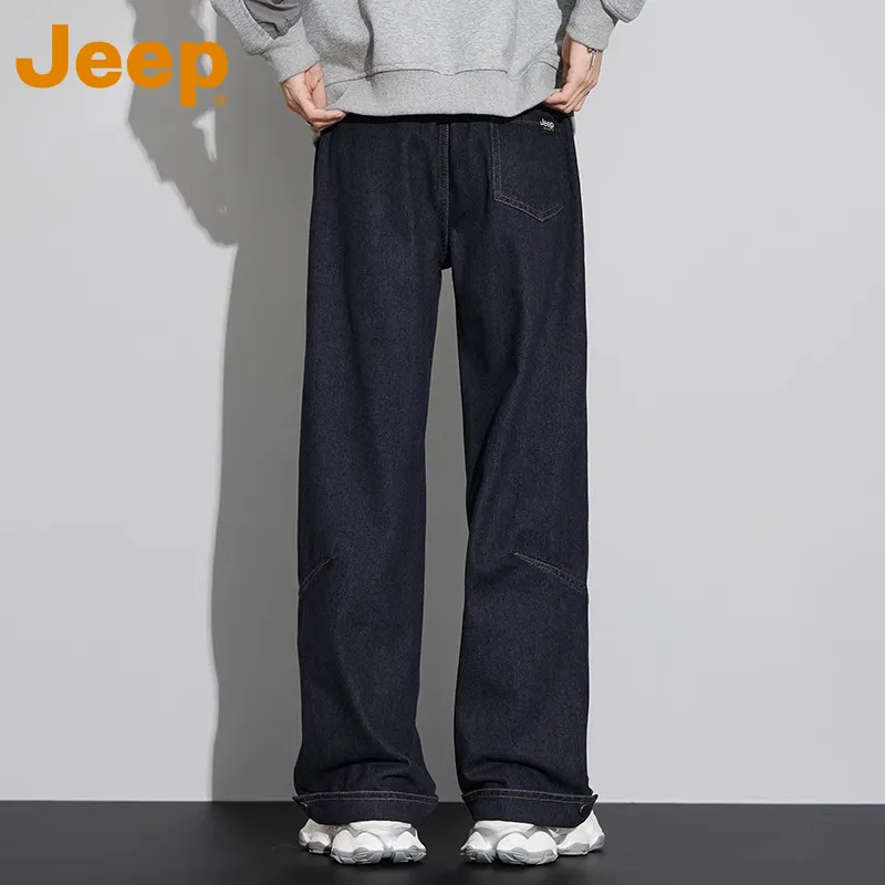 Jeep Fashion Sports Collection Jeans Unisex-6