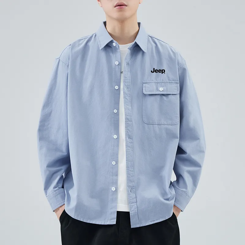 Jeep Outdoor Casual Shirt Unisex-8