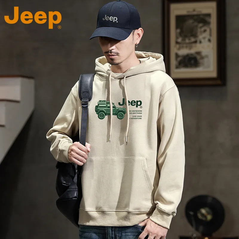 Jeep Outdoor Casual Sweatshirt Unisex-13