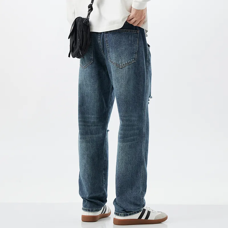 Jeep Fashion Sports Collection Jeans Unisex Blue-4