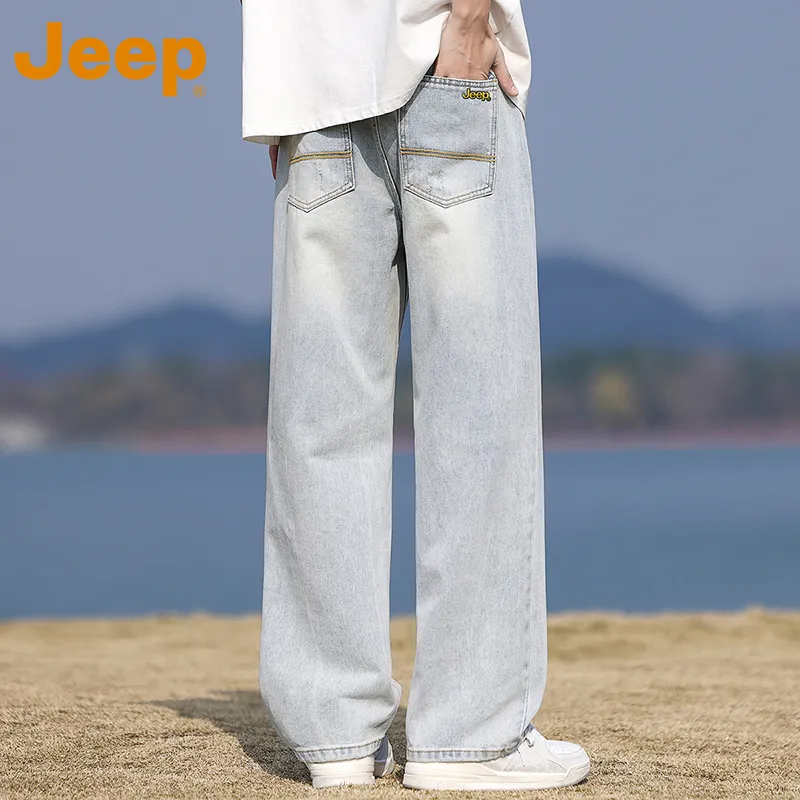 Jeep Fashion Sports Collection Jeans Unisex-20