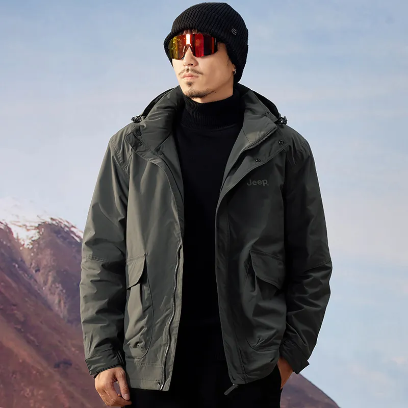 Jeep Puffer Jackets Unisex-6