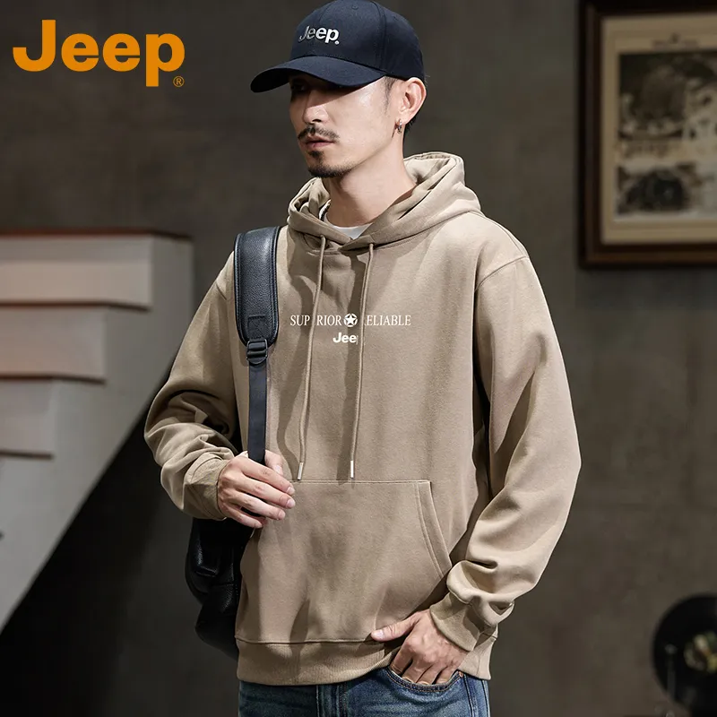 Jeep Outdoor Casual Sweatshirt Unisex-4