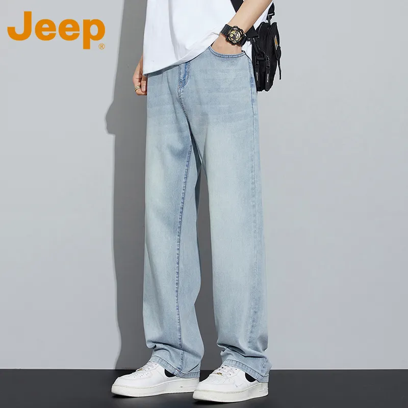 Jeep Fashion Sports Collection Jeans Men's-12