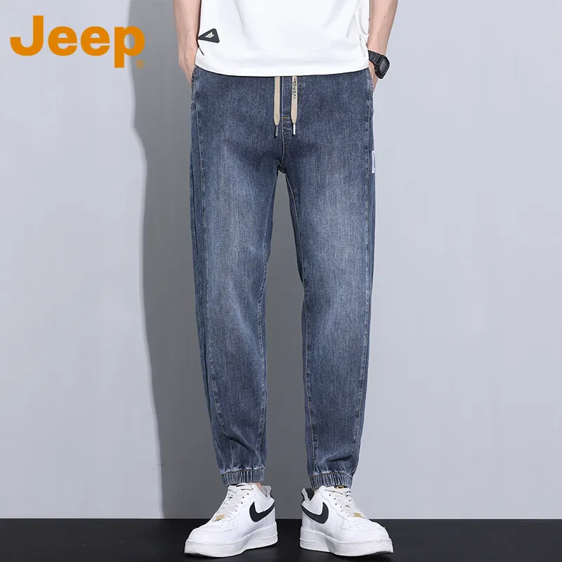 Jeep Fashion Sports Collection Jeans Men's-4