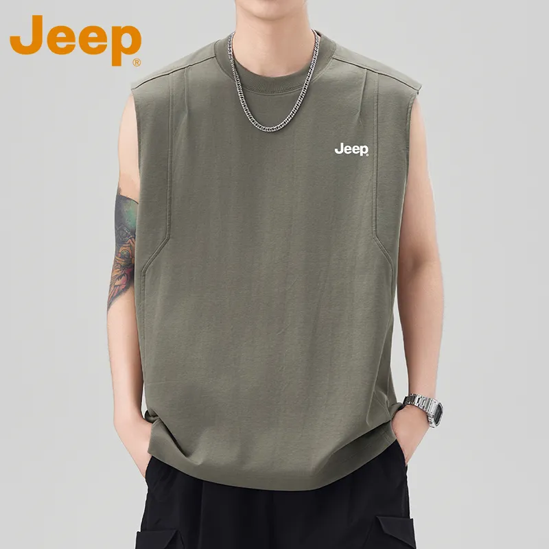 Jeep Fashion Sports Collection Tank Top Unisex-2