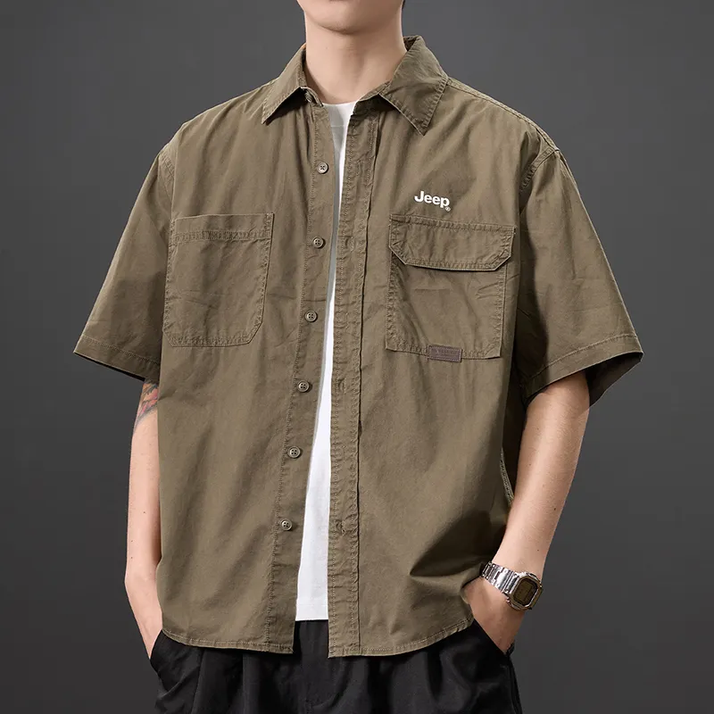 Jeep Outdoor Casual Shirt Unisex-14