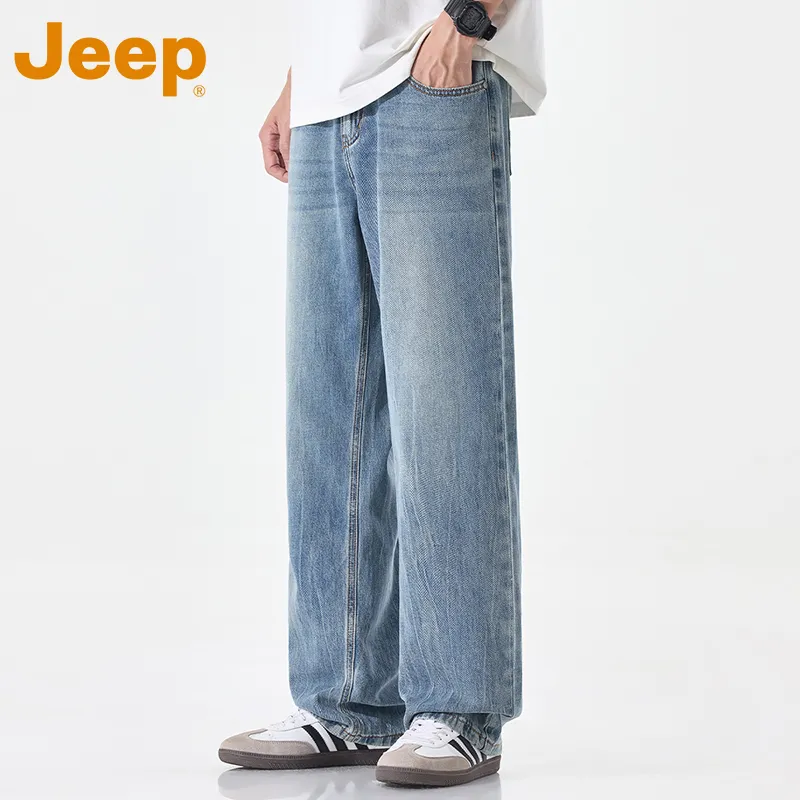 Jeep Fashion Sports Collection Jeans Men's-4