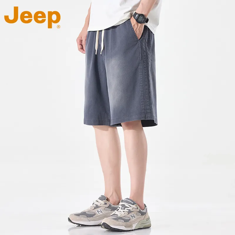 Jeep Fashion Sports Collection Casual Shorts Men's-16