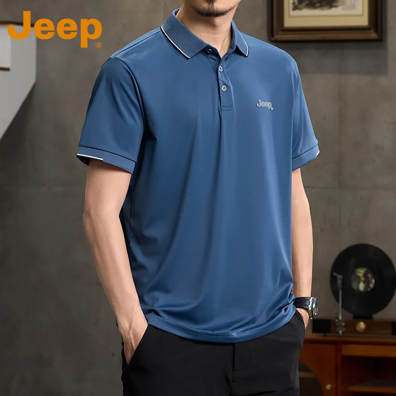 Jeep Sports & Outdoors Polo Shirt Men's-14