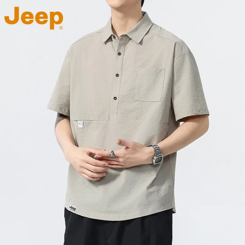 Jeep Sports & Outdoors Polo Shirt Men's-5