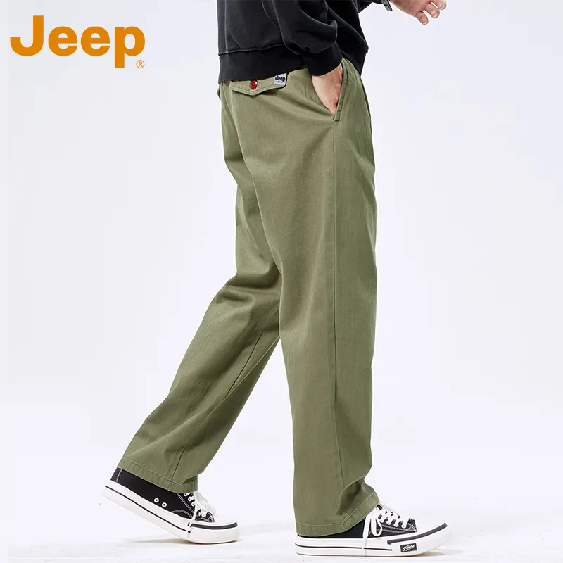 Jeep Fashion Sports Collection Casual Pants Unisex-3