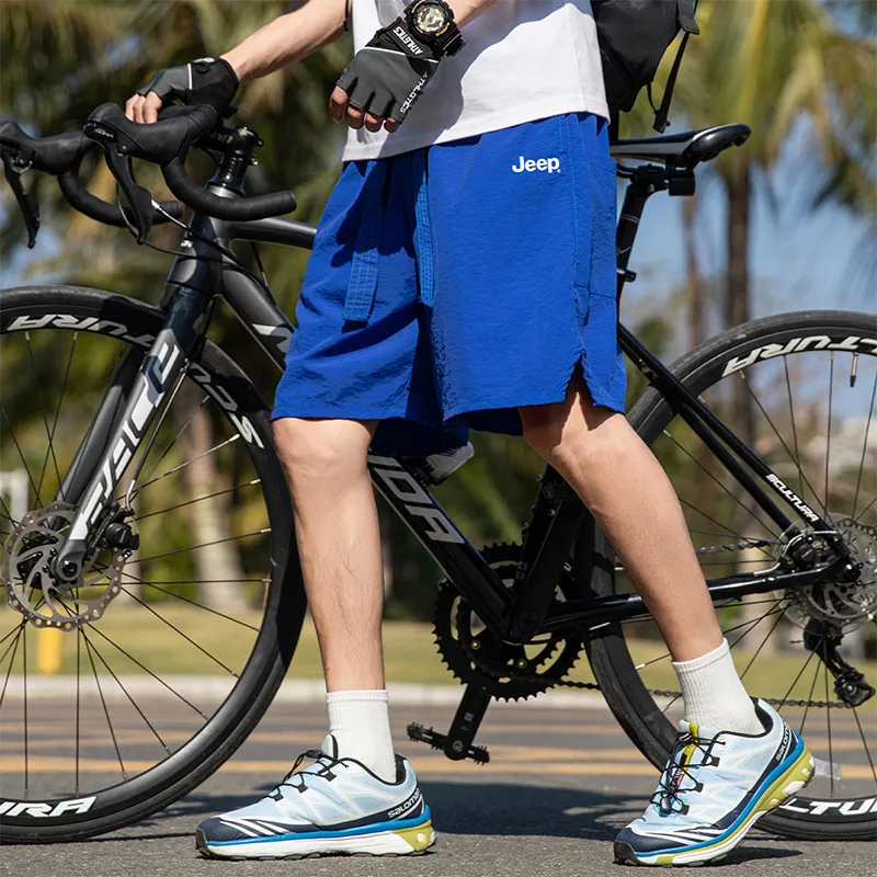Jeep Fashion Sports Collection Casual Shorts Unisex-9