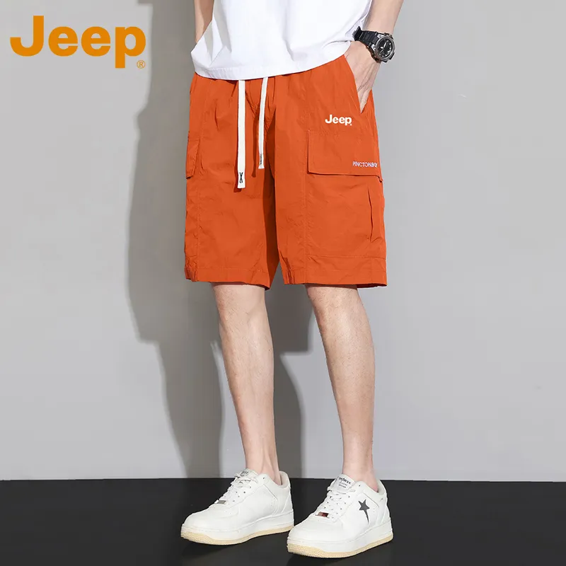 Jeep Outdoor Casual Shorts Unisex-16