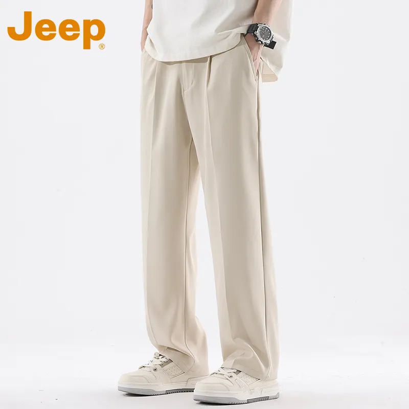 Jeep Fashion Sports Collection Casual Pants Unisex-21