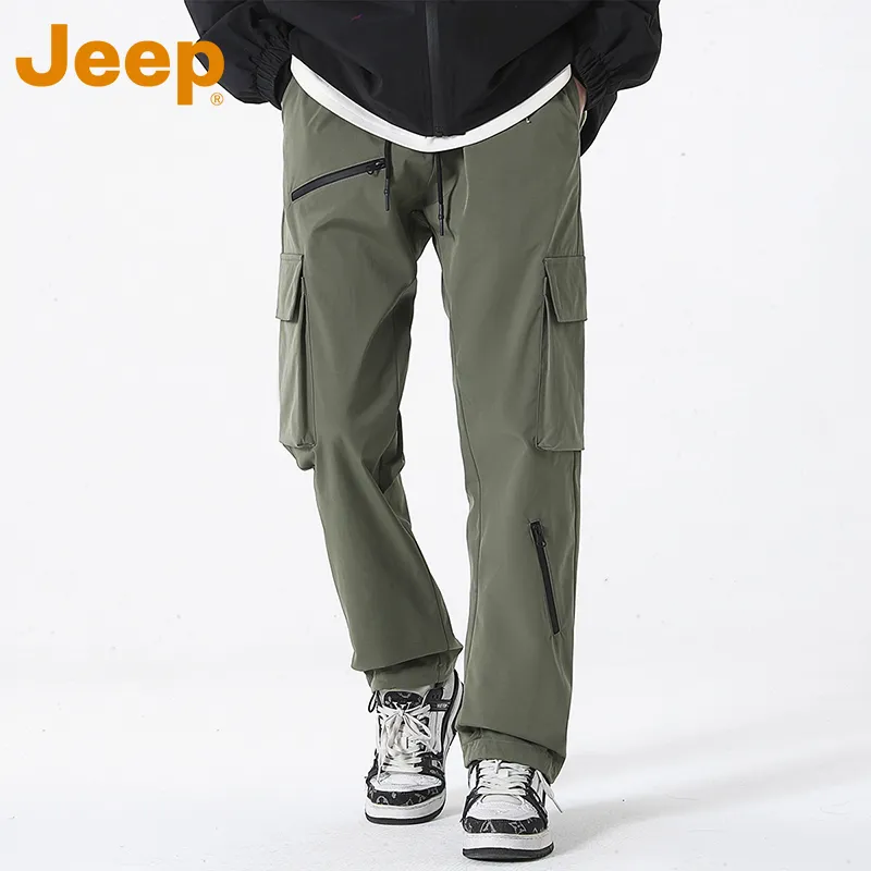 Jeep Outdoor Casual Pants Unisex-17
