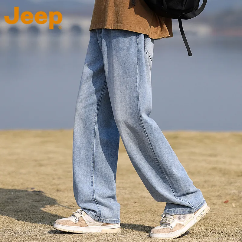 Jeep Fashion Sports Collection Jeans Unisex-6