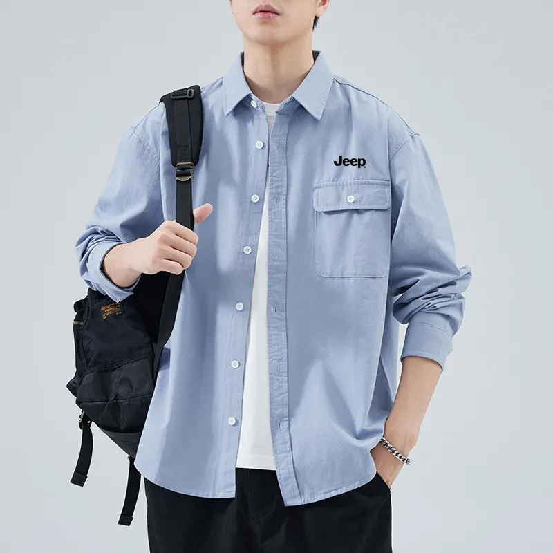 Jeep Outdoor Casual Shirt Unisex-11