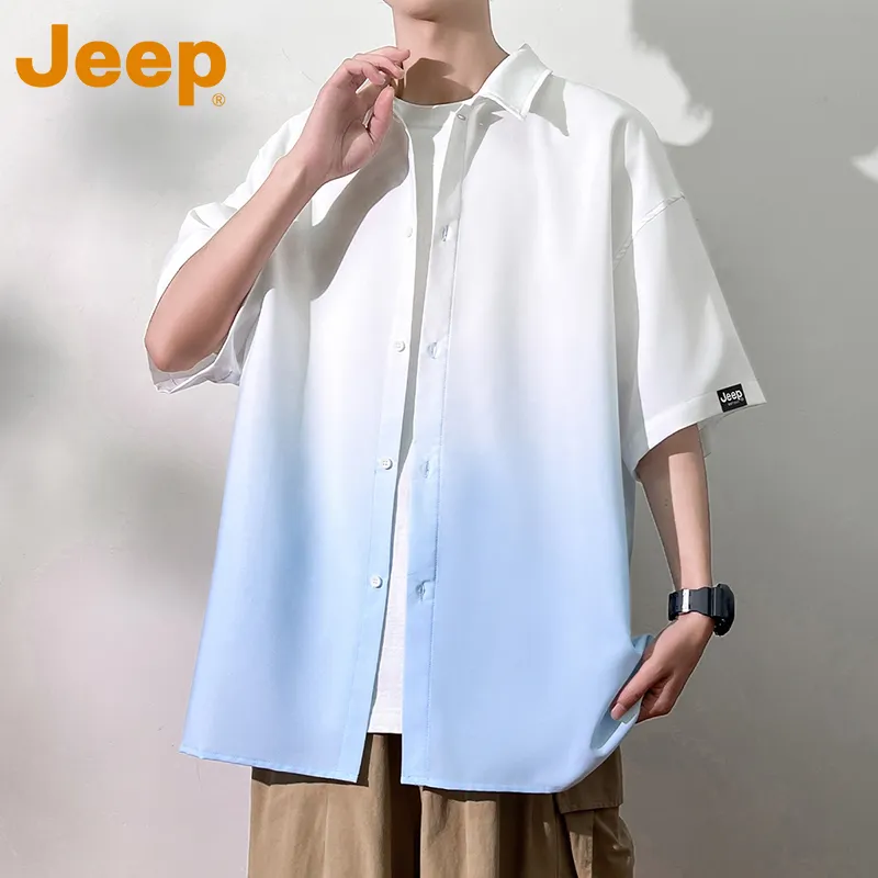 Jeep Outdoor Casual Shirt Unisex-3