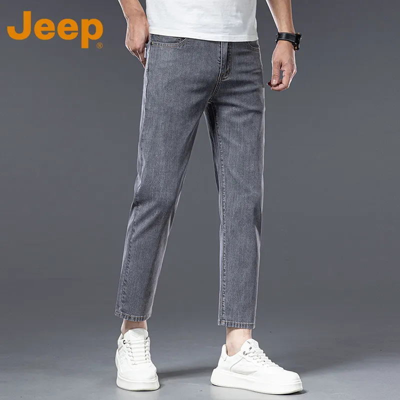 Jeep Fashion Sports Collection Jeans Men's-11