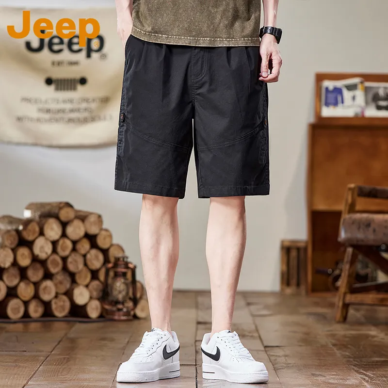 Jeep Outdoor Casual Shorts Men's-13