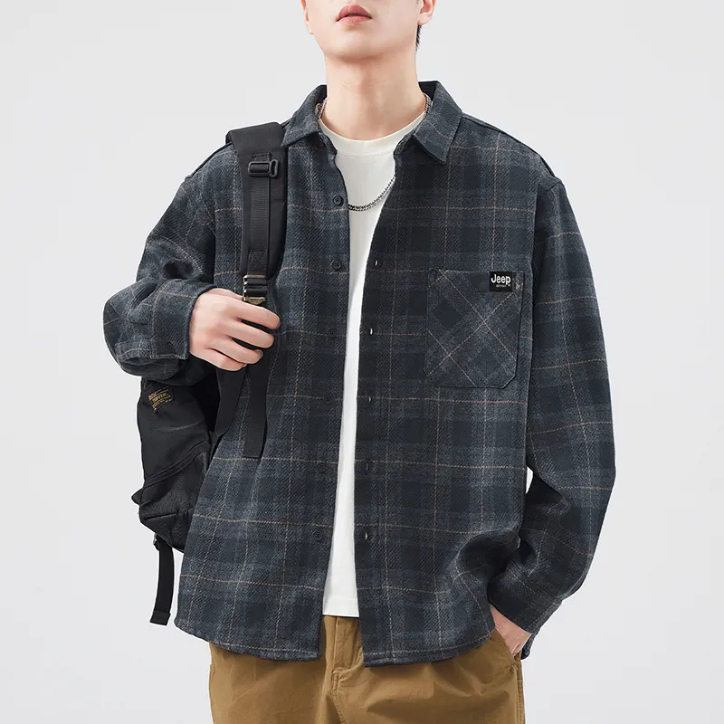 Jeep Outdoor Casual Shirt Unisex-5