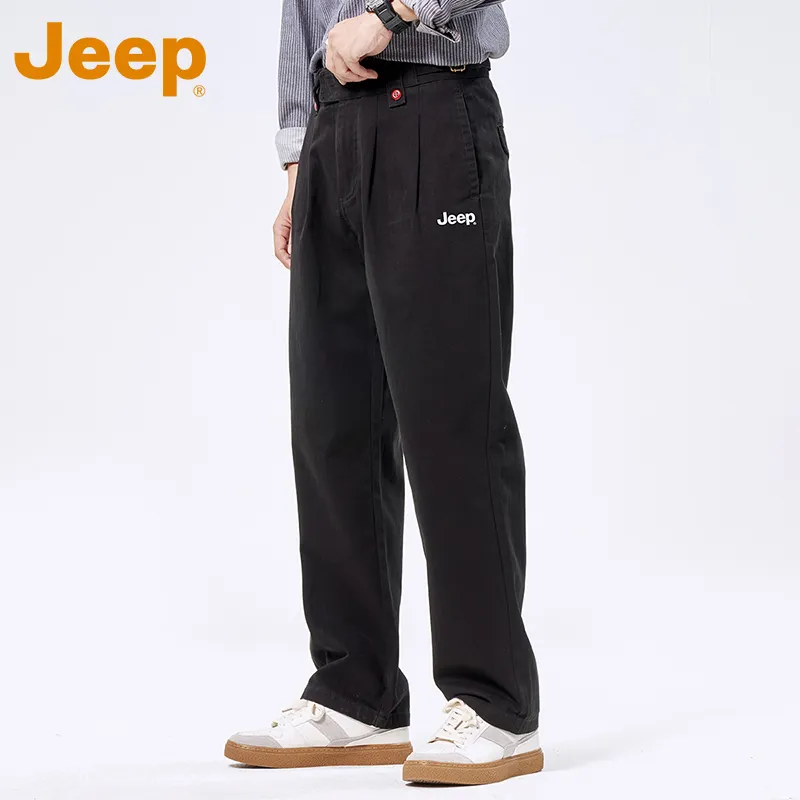 Jeep Fashion Sports Collection Casual Pants Unisex-12
