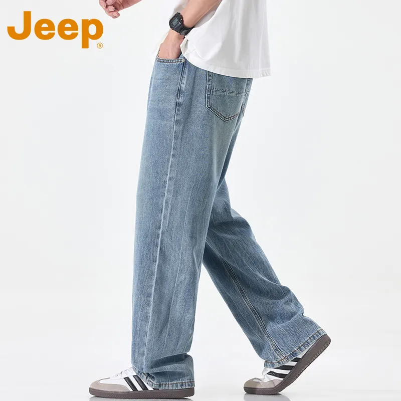 Jeep Fashion Sports Collection Jeans Men's-5
