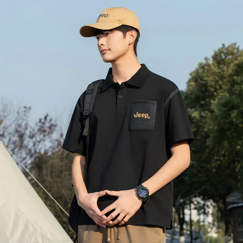 Jeep Fashion Sports Collection Polo Shirt Men's-7