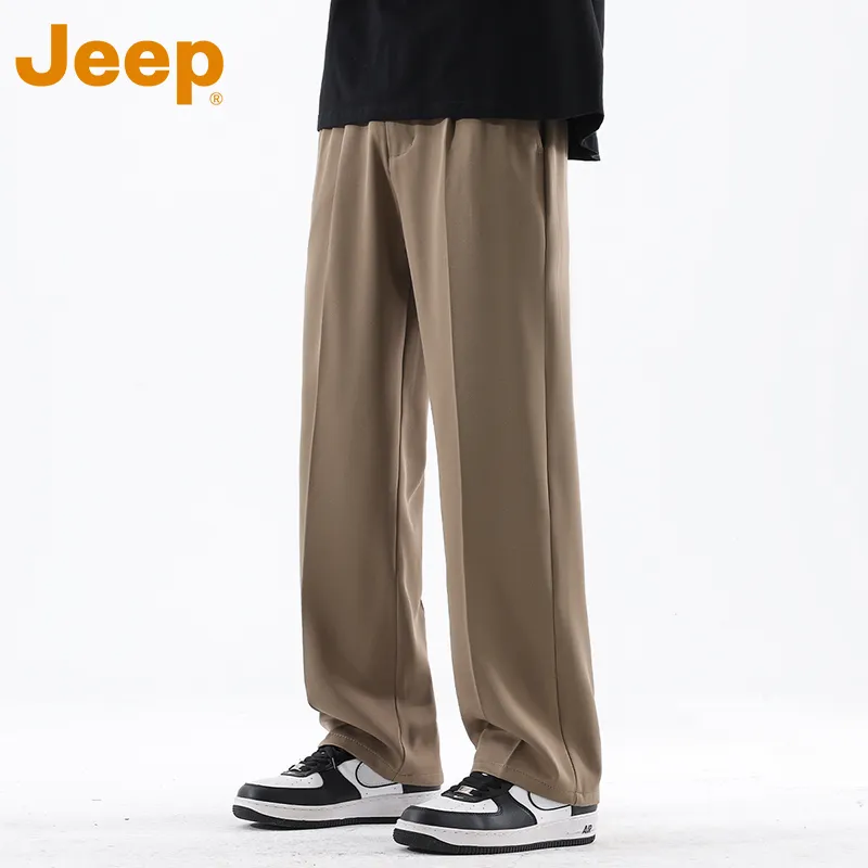 Jeep Fashion Sports Collection Casual Pants Unisex-15