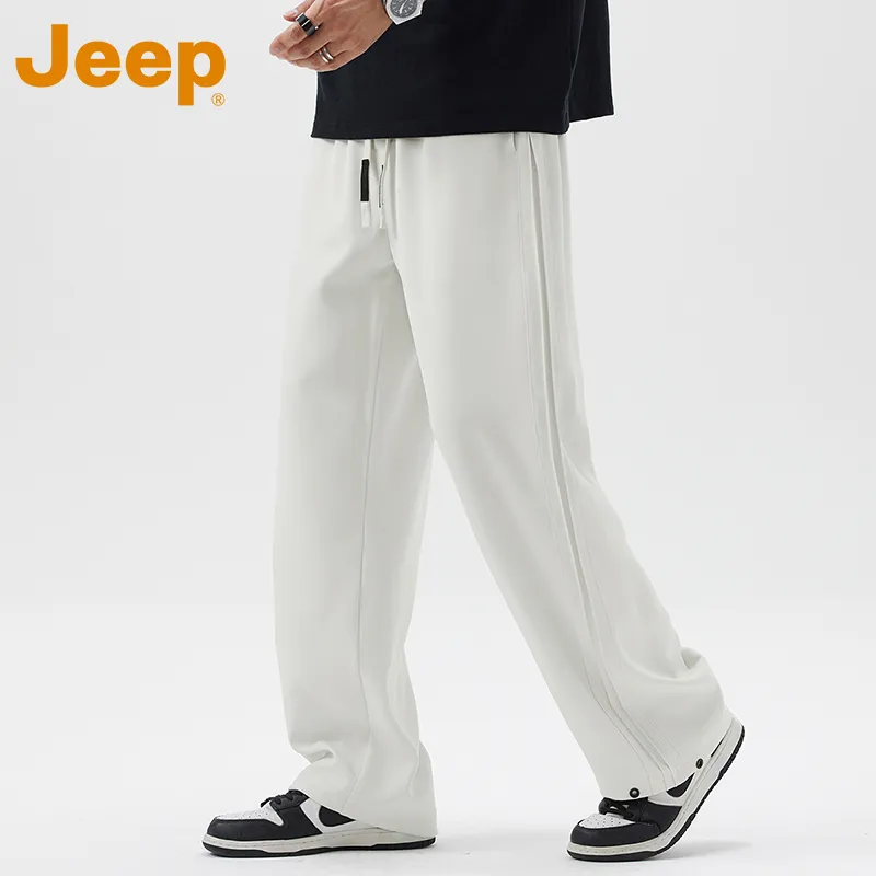 Jeep Fashion Sports Collection Casual Pants Unisex-12