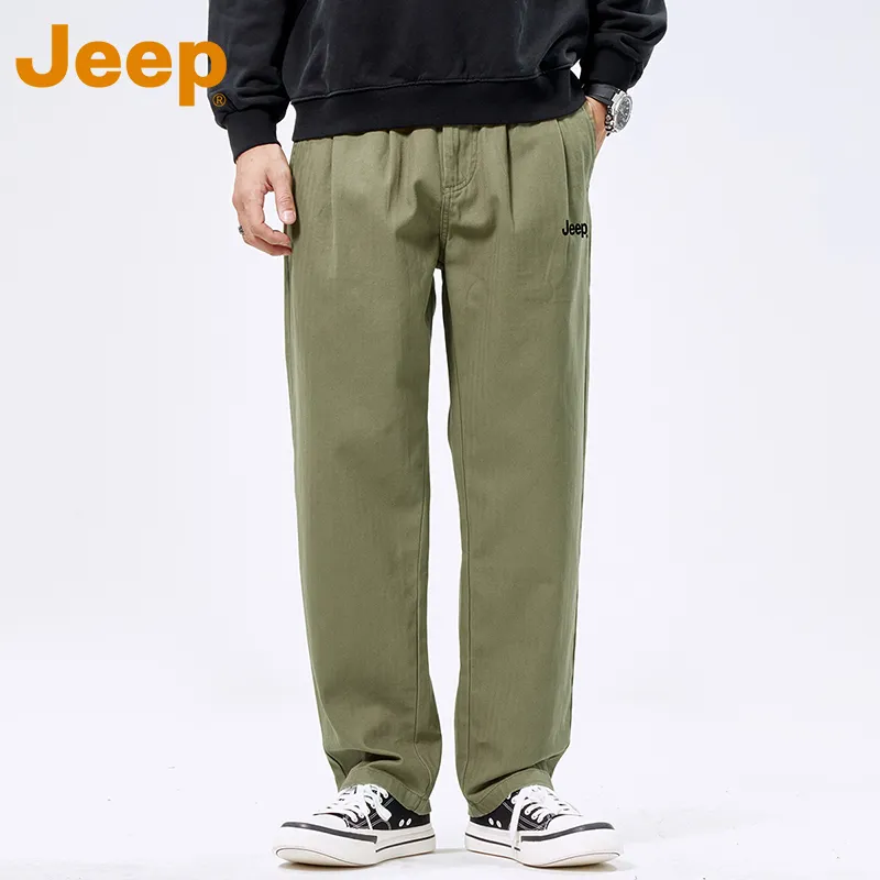 Jeep Fashion Sports Collection Casual Pants Unisex-5