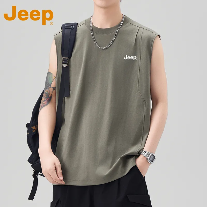 Jeep Fashion Sports Collection Tank Top Unisex-5