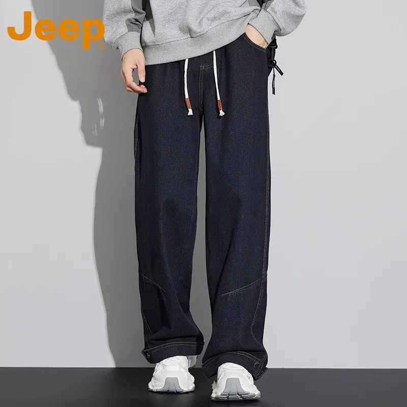 Jeep Fashion Sports Collection Jeans Unisex-2